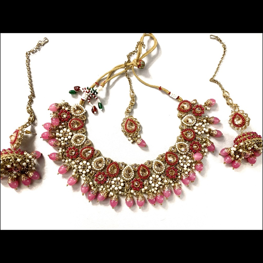 Indian Polki necklace set